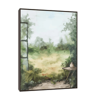 Garden view - ArtDeco Canvas