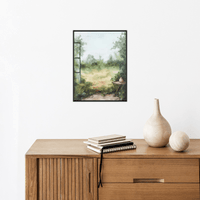 Garden view - ArtDeco Canvas