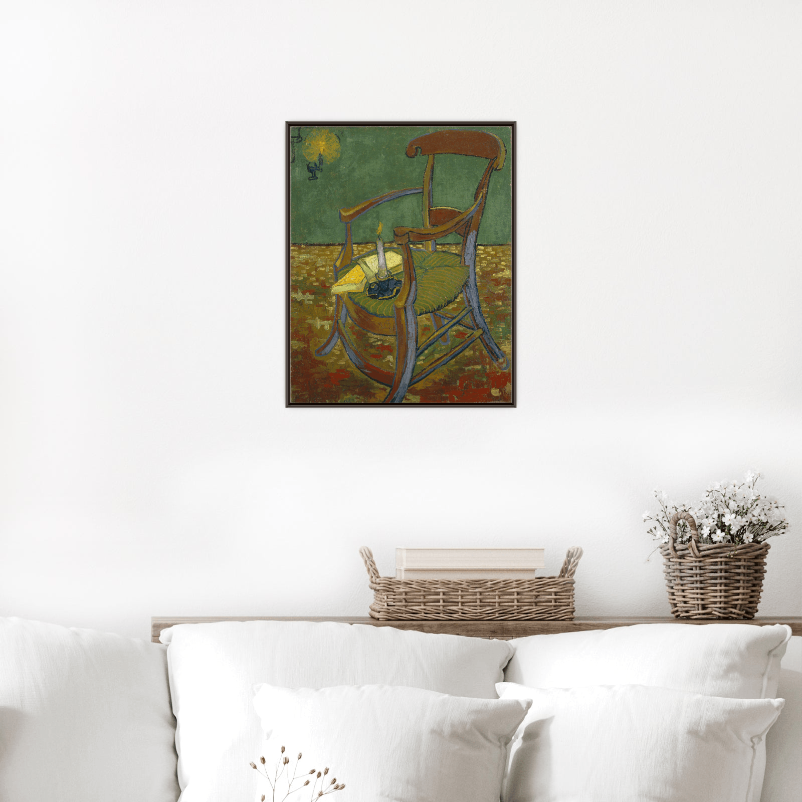 Gauguin’s Chair, Vincent van Gogh - ArtDeco Canvas