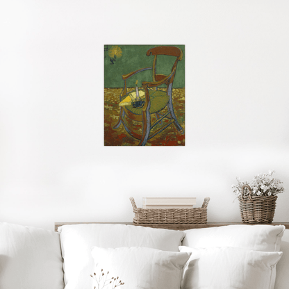 Gauguin’s Chair, Vincent van Gogh - ArtDeco Canvas