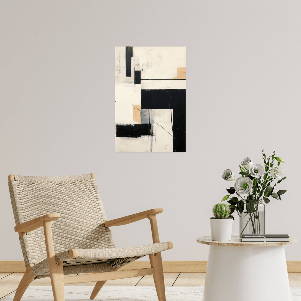 Geometric abstraction - ArtDeco Canvas