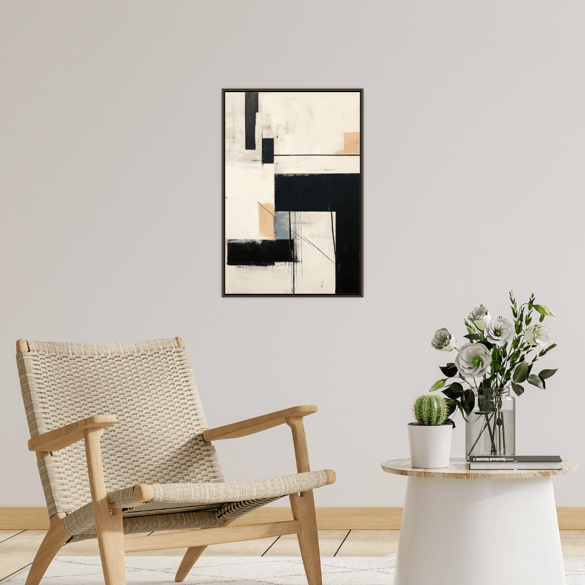 Geometric abstraction - ArtDeco Canvas