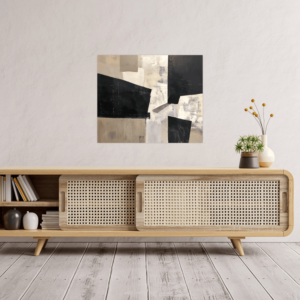 Geometric harmony II - ArtDeco Canvas