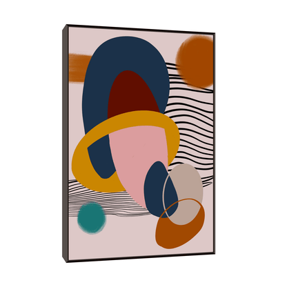 Geometric harmony III - ArtDeco Canvas