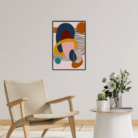 Geometric harmony III - ArtDeco Canvas