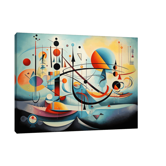 Geometric symphony - ArtDeco Canvas