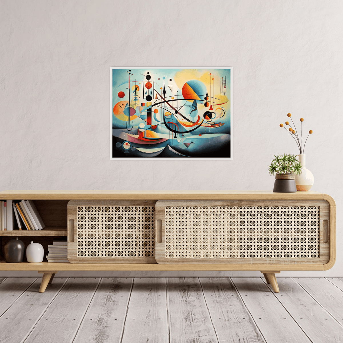 Geometric symphony - ArtDeco Canvas