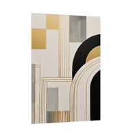 Geometrical arrangement - ArtDeco Canvas