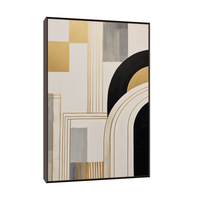 Geometrical arrangement - ArtDeco Canvas