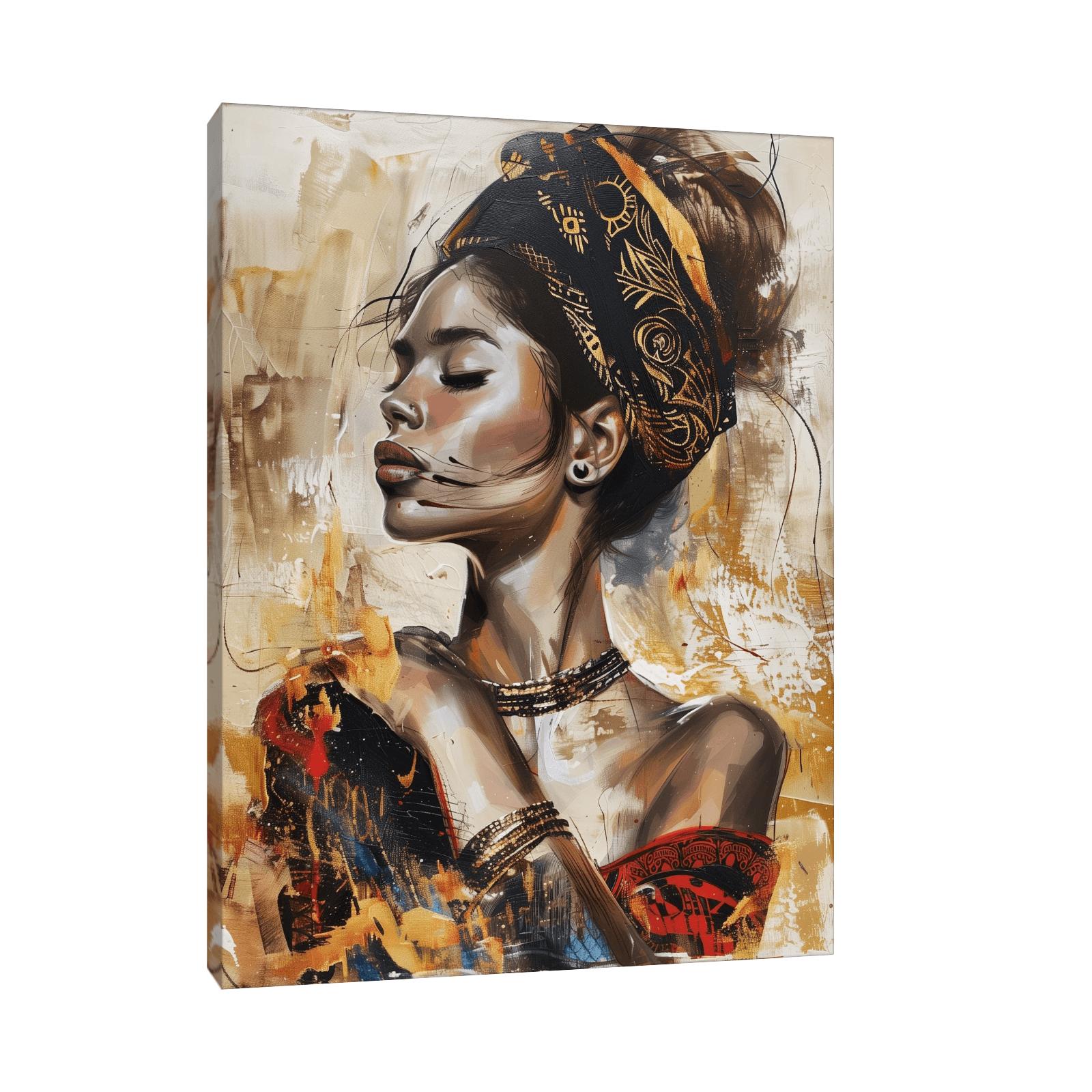 Gipsy woman l - ArtDeco Canvas