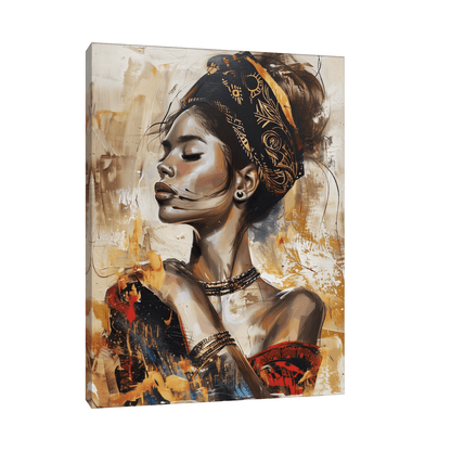 Gipsy woman l - ArtDeco Canvas