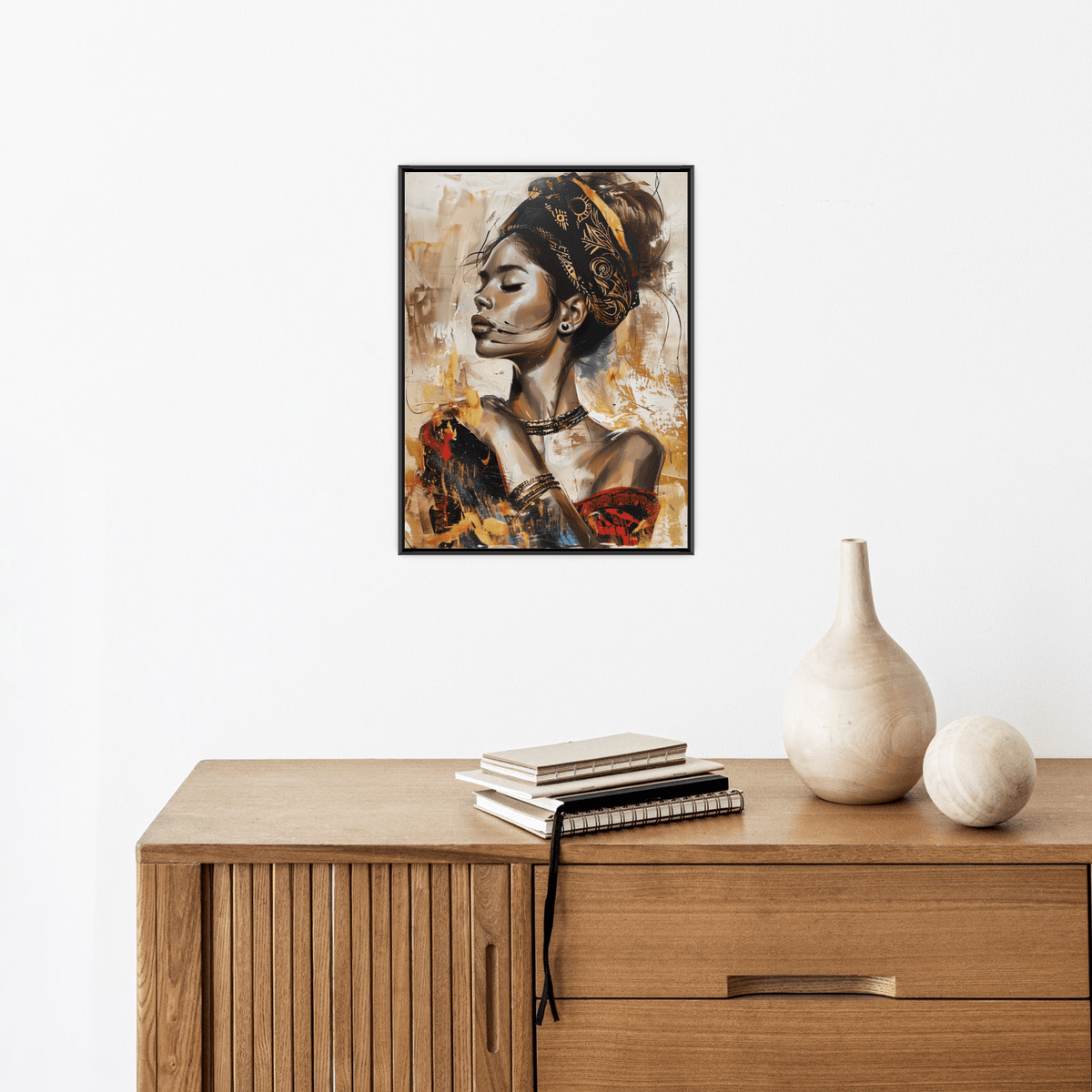 Gipsy woman l - ArtDeco Canvas