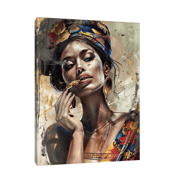 Gipsy woman ll - ArtDeco Canvas