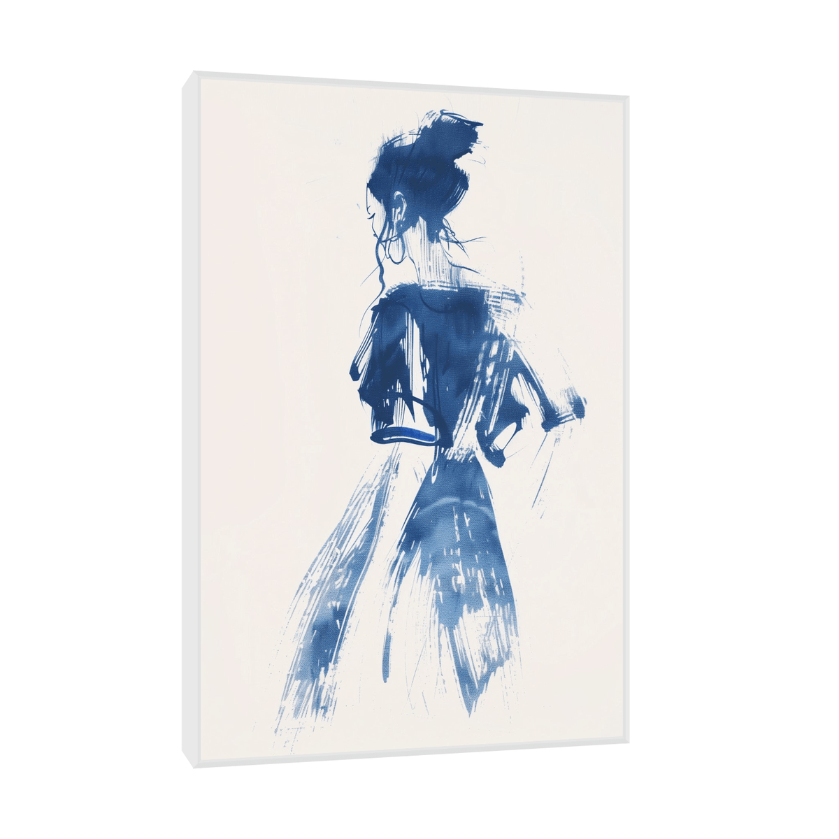 Girl from behind - ArtDeco Canvas