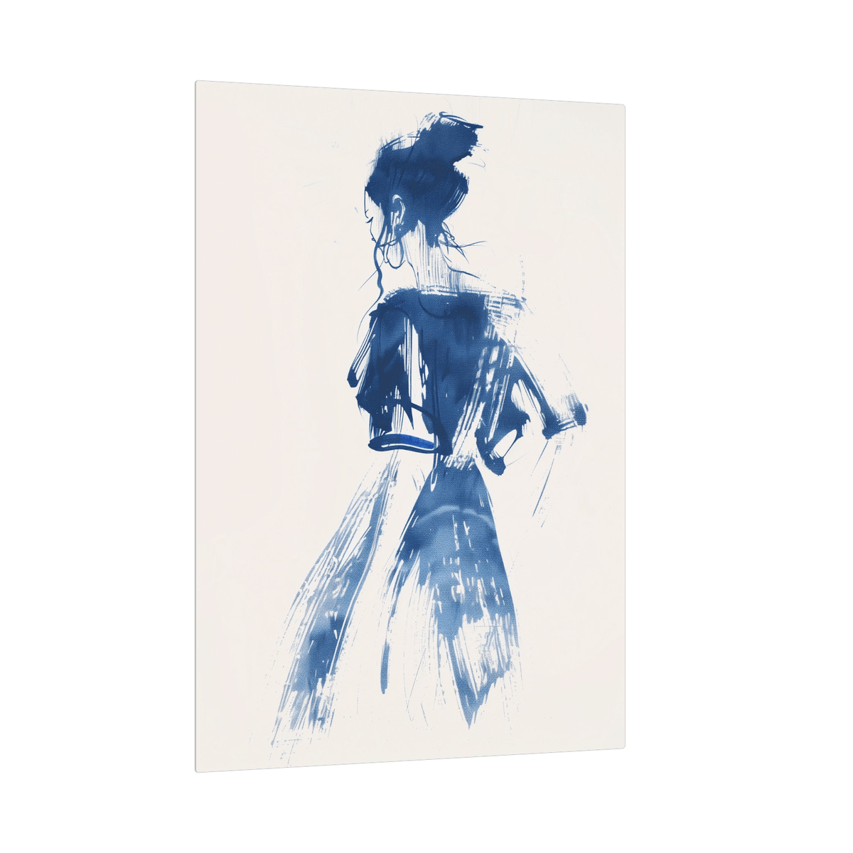 Girl from behind - ArtDeco Canvas