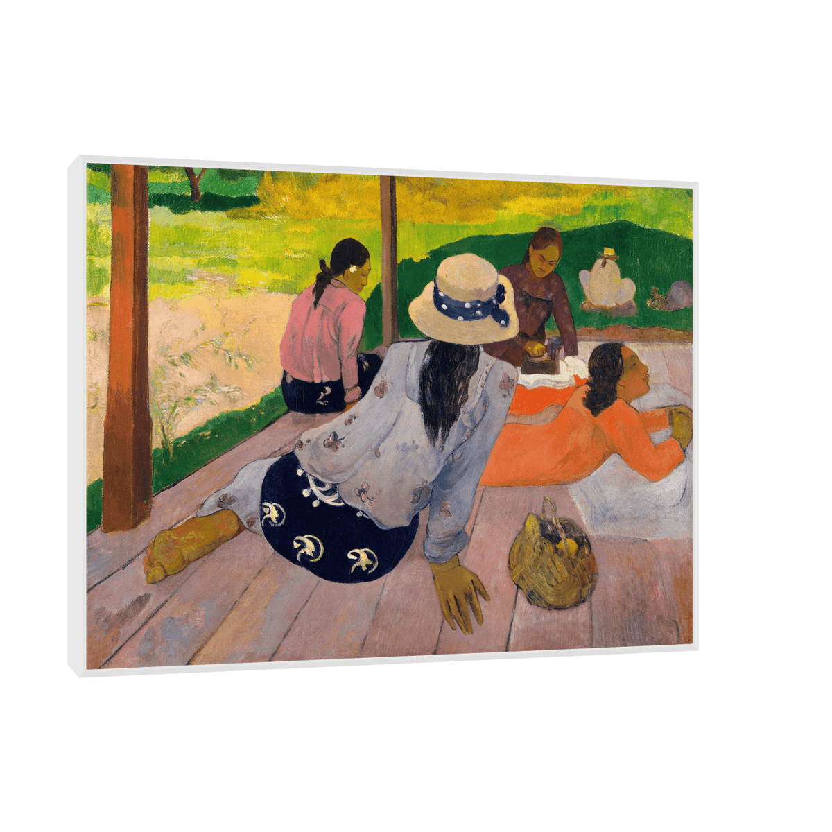 The Siesta, Paul Gauguin - ArtDeco Canvas