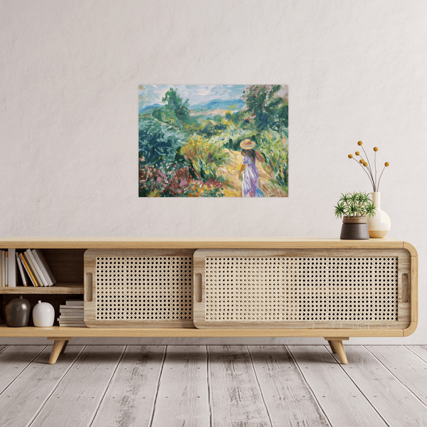 Girl in the meadow - ArtDeco Canvas