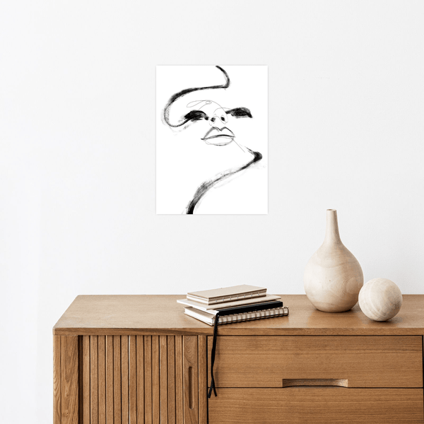 Girl portrait - ArtDeco Canvas