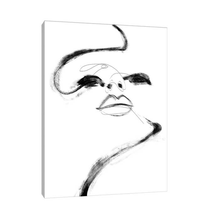 Girl portrait - ArtDeco Canvas