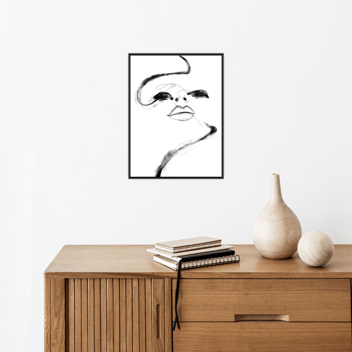 Girl portrait - ArtDeco Canvas