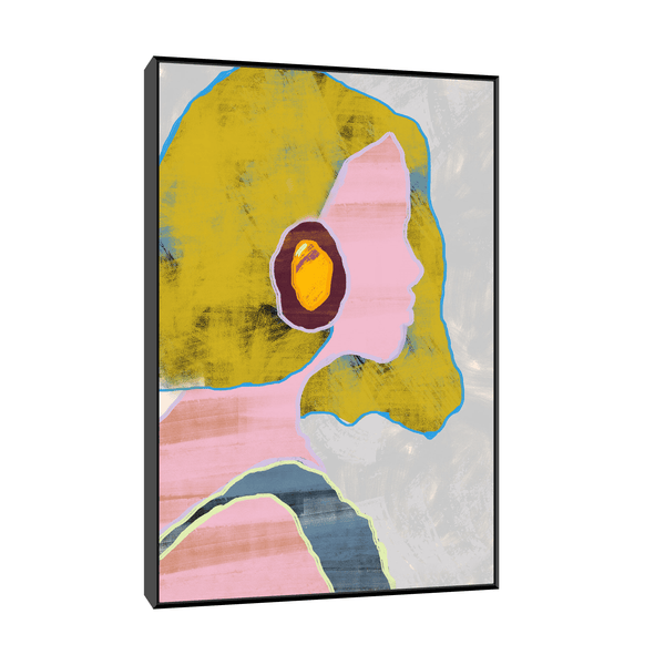 Girl with an earring - ArtDeco Canvas