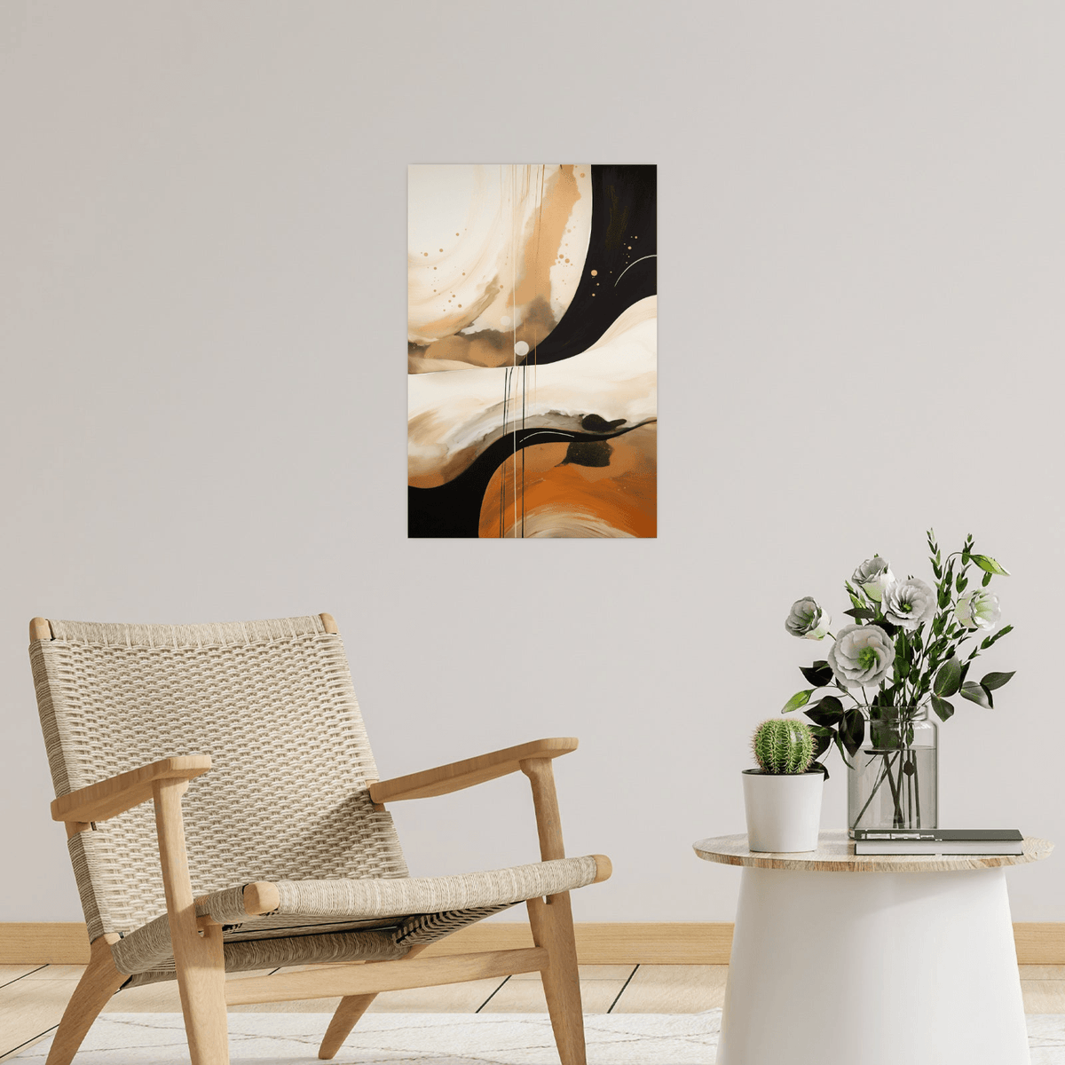 Glimpse of space - ArtDeco Canvas