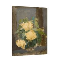 Golden Roses, Olga Boznanska - ArtDeco Canvas