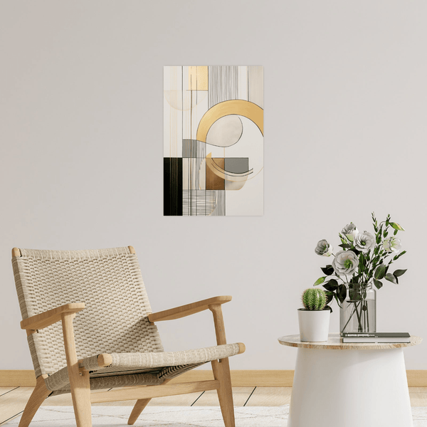 Golden eye - ArtDeco Canvas