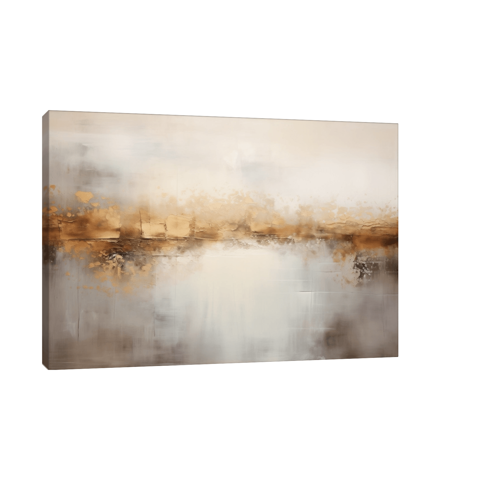 Golden horizon - ArtDeco Canvas