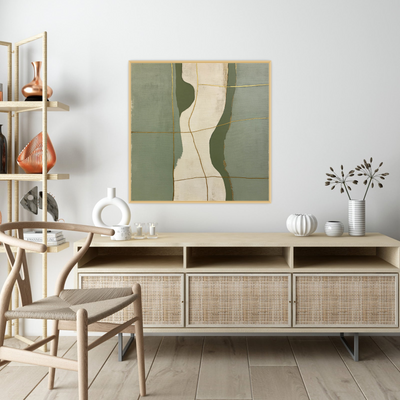 Golden line in motion II