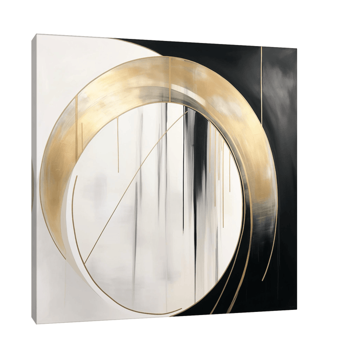 Golden portal - ArtDeco Canvas