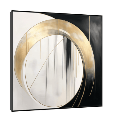 Golden portal - ArtDeco Canvas