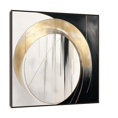 Golden portal - ArtDeco Canvas
