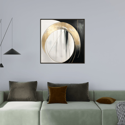 Golden portal - ArtDeco Canvas