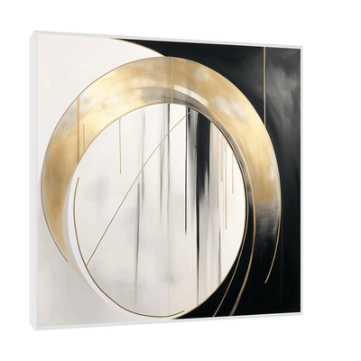 Golden portal - ArtDeco Canvas