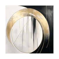 Golden portal - ArtDeco Canvas