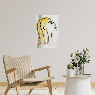 Golden portrait