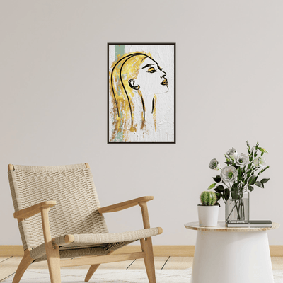 Golden portrait
