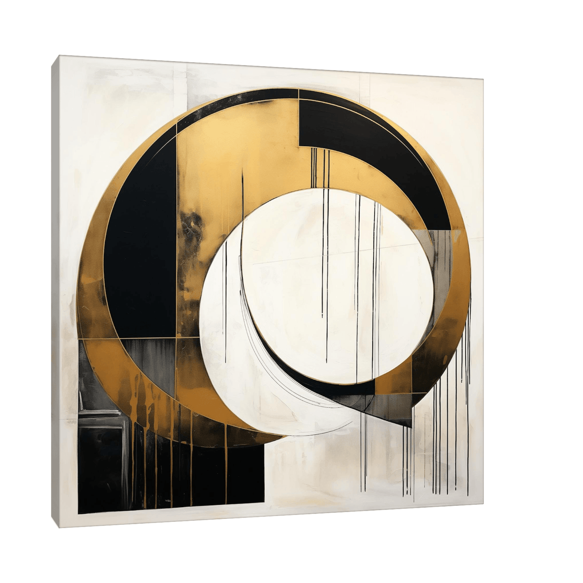 Golden spiral - ArtDeco Canvas