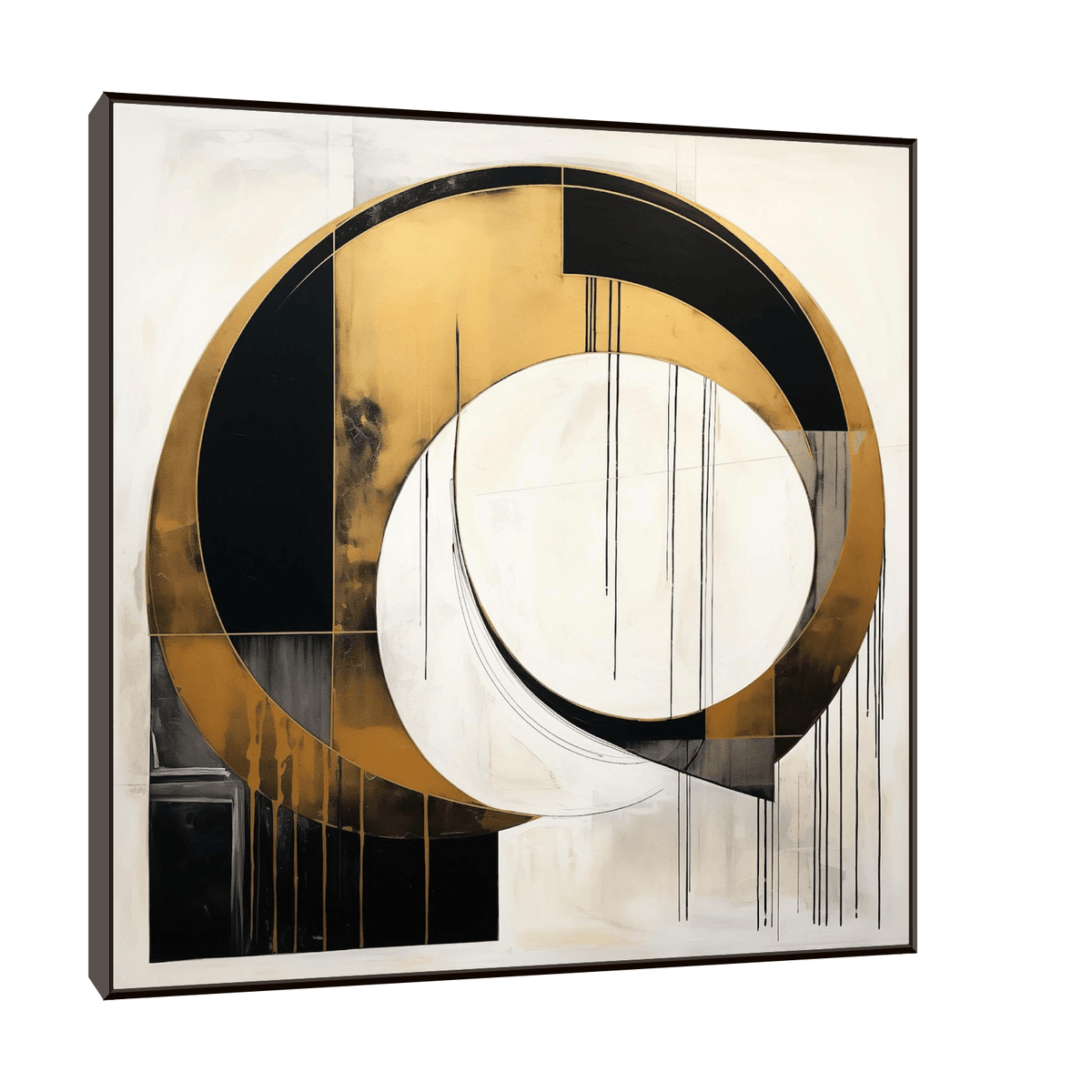 Golden spiral - ArtDeco Canvas