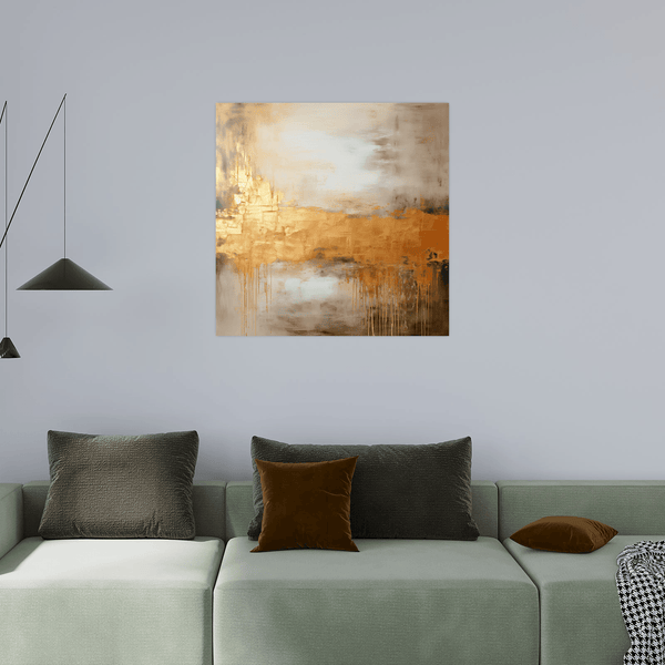 Golden split - ArtDeco Canvas