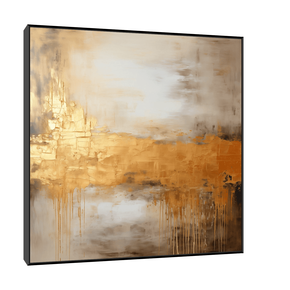 Golden split - ArtDeco Canvas