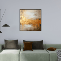 Golden split - ArtDeco Canvas