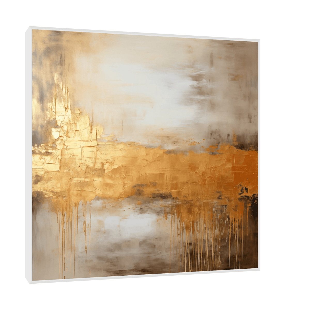 Golden split - ArtDeco Canvas