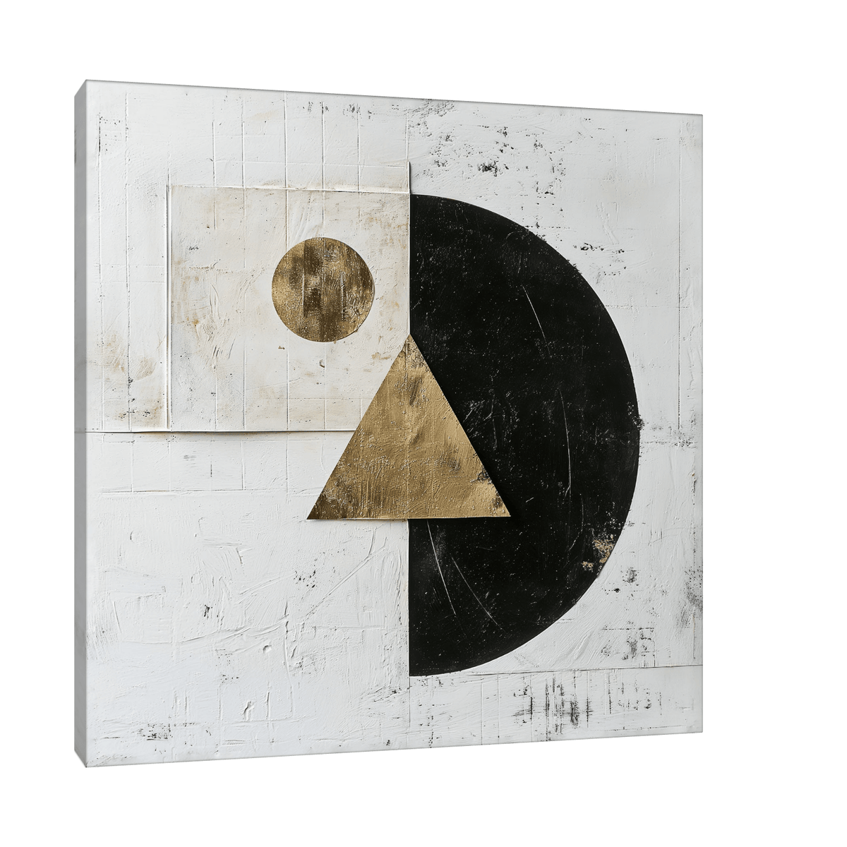 Golden triangle - ArtDeco Canvas