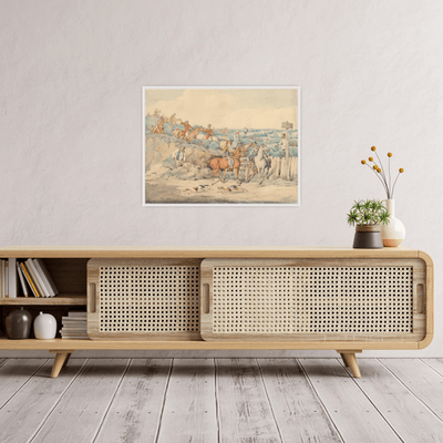 Gone Away, Henry Thomas Alken - ArtDeco Canvas
