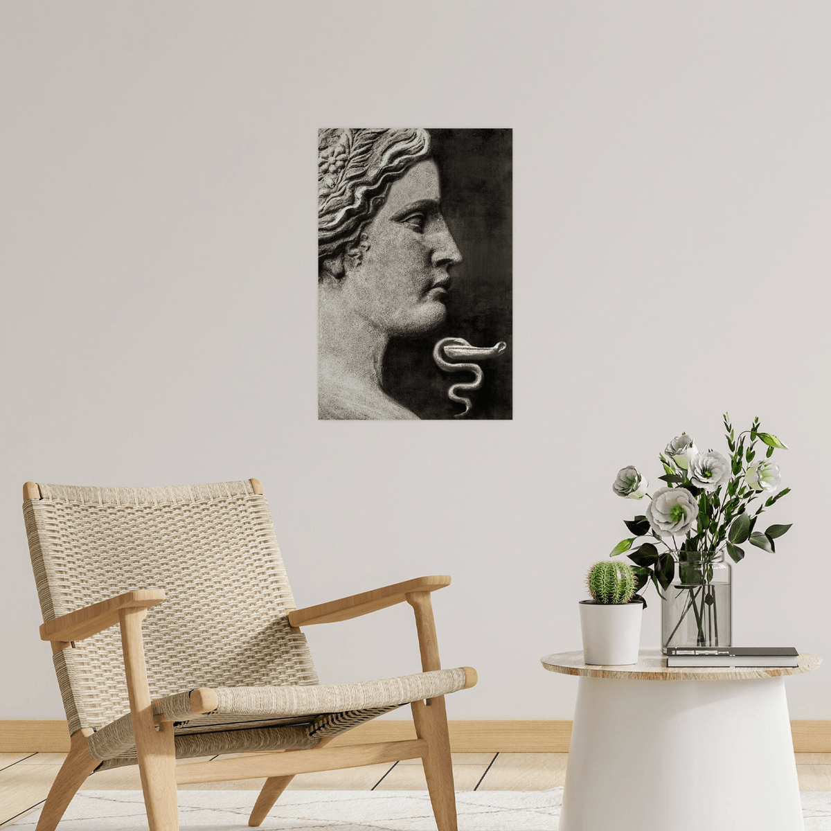 Greek Goddess - ArtDeco Canvas