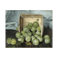 Green Plums, Joseph Decker - ArtDeco Canvas