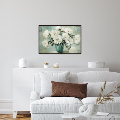 Green vase