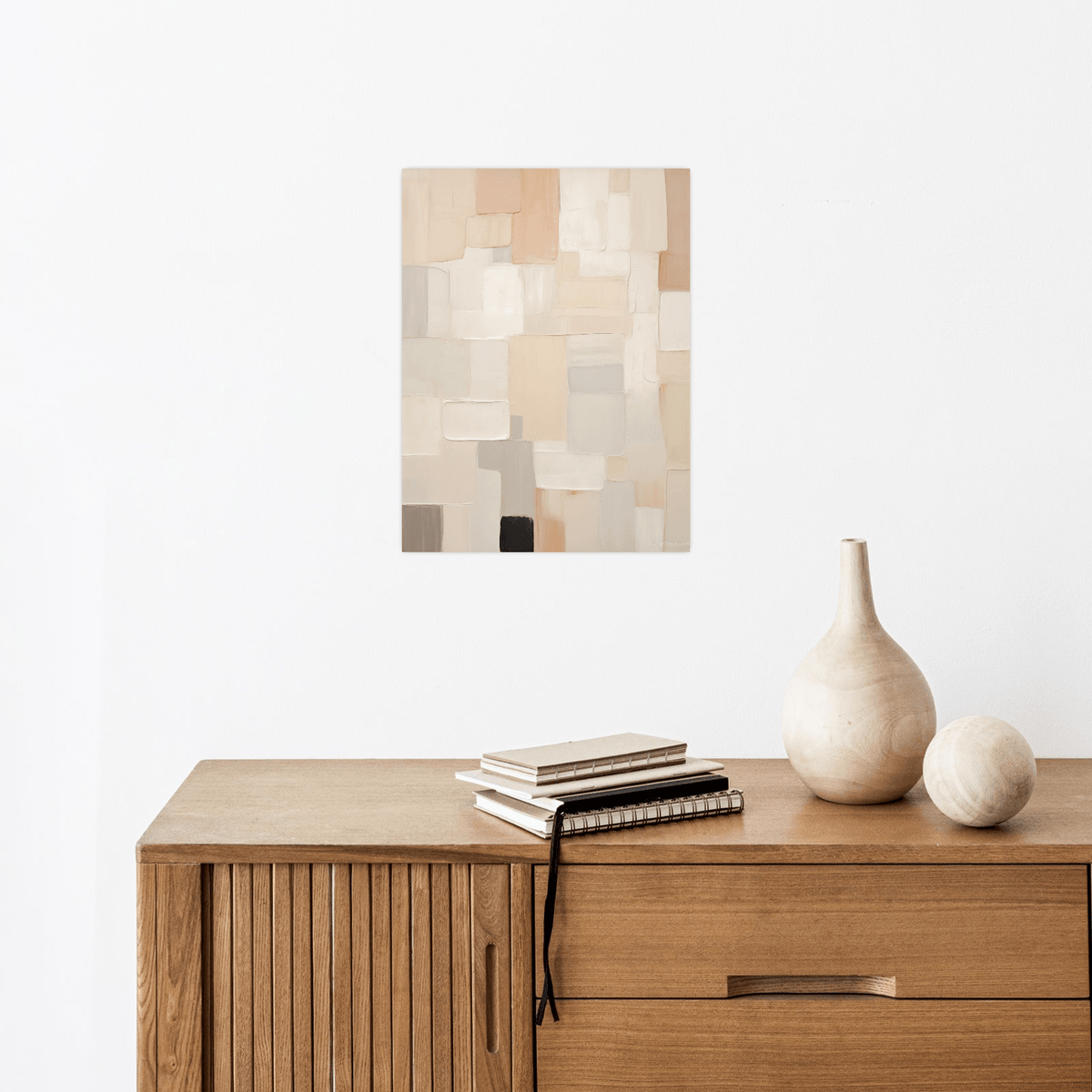 Harmony in hues - ArtDeco Canvas